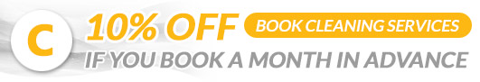  London customers cleaning service offer book a month in advance
